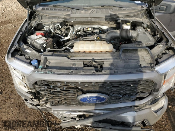 2021 Ford F-150 XL with VIN 1FTEW1EP7MFD02131, listed as a Copart auction lot 48948365 with 94,109 mi miles and Salvage Title. Bid and sale history available at carsss.com. Image 12.