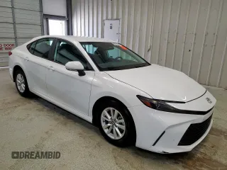2025 Toyota Camry LE z VIN 4T1DAACK4SU536040, wystawiony jako Copart lot #58189475 z przebiegiem 16 965 mil mil oraz Czysty tytuł • Clean title. Historia ofert i sprzedaży dostępna na DreamBid. Obrazek 4.