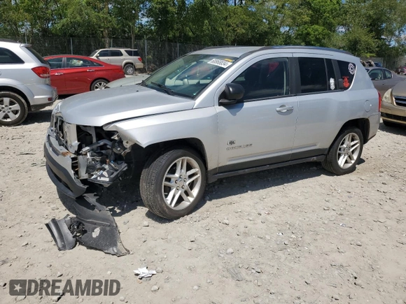 2011 Jeep Compass Limited with VIN 1J4NF5FB9BD201606, listed as a Copart auction lot 48204785 with 183,658 mi miles and Non Repairable. Bid and sale history available at carsss.com. Image 1.