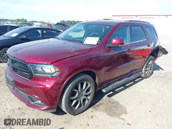 2017 Dodge Durango GT z VIN 1C4RDJDG6HC871911, wystawiony jako IAAI lot #42286368 z przebiegiem 62 500 mil mil oraz . Historia ofert i sprzedaży dostępna na DreamBid. Obrazek 17.