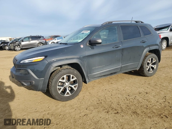 2017 Jeep Cherokee Trailhawk L Plus with VIN 1C4PJMBB1HW518788, listed as a Copart auction lot 49539005 with 237,662 mi miles and Salvage Title. Bid and sale history available at carsss.com. Image 1.
