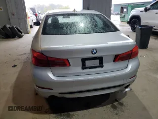 2019 BMW 5 Series 530e xDrive with VIN WBAJB1C56KB376895, listed as a Copart auction lot 74907304 with 58,783 mi miles and Salvage title. Bid and sale history available at DreamBid. Image 6.