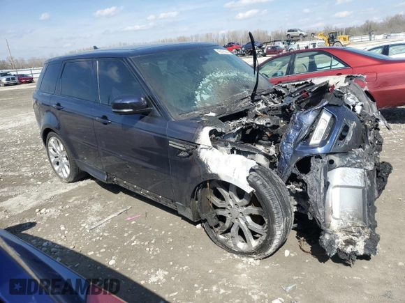 2015 Land Rover Range Rover Sport HSE with VIN SALWR2VF2FA531849, listed as a Copart auction lot 46579064 with Not provided miles and Salvage title. Bid and sale history available at DreamBid. Image 4.