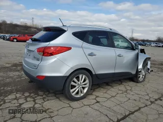 2011 Hyundai Tucson Limited with VIN KM8JUCAC3BU292348, listed as a Copart auction lot 50919925 with 184,505 mi miles and Salvage Title. Bid and sale history available at DreamBid. Image 3.