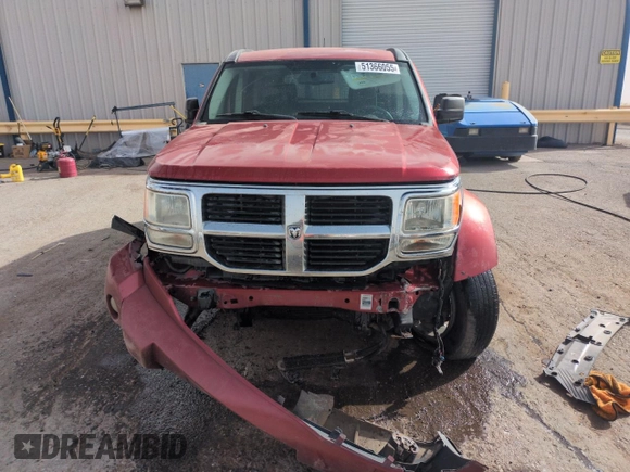 2007 Dodge Nitro SLT with VIN 1D8GT58KX7W527514, listed as a Copart auction lot 51366055 with 205,590 mi miles and Salvage Title. Bid and sale history available at carsss.com. Image 5.