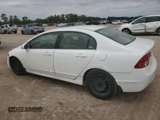 2008 Honda Civic LX with VIN 2HGFA165X8H328874, listed as a Copart auction lot 53708555 with 99,868 mi miles and Salvage Title. Bid and sale history available at DreamBid. Image 2.
