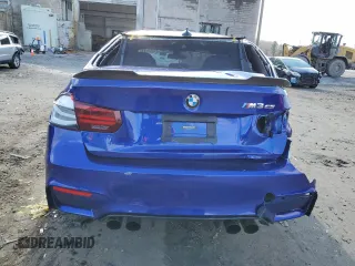 2018 BMW M3 with VIN WBS8M9C53J5L71752, listed as a Copart auction lot 37308724 with 19,425 mi miles. Bid and sale history available at carsss.com. Image 6.