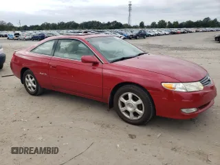 2002 Toyota Solara SE with VIN 2T1CF28P42C601042, listed as a Copart auction lot 74818624 with 70,551 mi miles and Salvage Title. Bid and sale history available at DreamBid. Image 4.