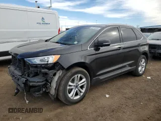 2019 Ford Edge SEL with VIN 2FMPK4J98KBC38754, listed as a Copart auction lot 48116955 with 76,369 mi miles and Salvage Title. Bid and sale history available at carsss.com. Image 1.
