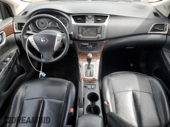 2015 Nissan Sentra SL with VIN 3N1AB7AP6FY220750, listed as a Copart auction lot 51371865 with 104,821 mi miles and Salvage Title. Bid and sale history available at DreamBid. Image 8.