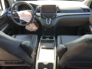 2020 Honda Odyssey EX-L with VIN 5FNRL6H70LB070221, listed as a Copart auction lot 53074615 with Not Provided miles and Salvage Title. Bid and sale history available at carsss.com. Image 8.