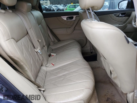 2009 Infiniti FX with VIN JNRAS18W99M152572, listed as a Copart auction lot 46334185 with 204,396 mi miles and Salvage title. Bid and sale history available at DreamBid. Image 11.