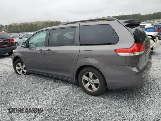 2012 Toyota Sienna with VIN 5TDKA3DC8CS009526, listed as a Copart auction lot 80279714 with 186,703 mi miles and Salvage Title. Bid and sale history available at DreamBid. Image 2.