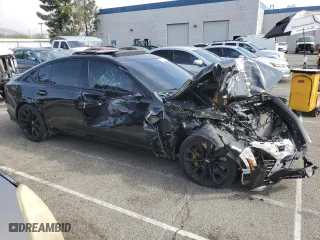 2024 Cadillac CT5-V Blackwing with VIN 1G6D35R63R0810137, listed as a Copart auction lot 42835755 with 26,990 mi miles and Salvage Title. Bid and sale history available at carsss.com. Image 4.