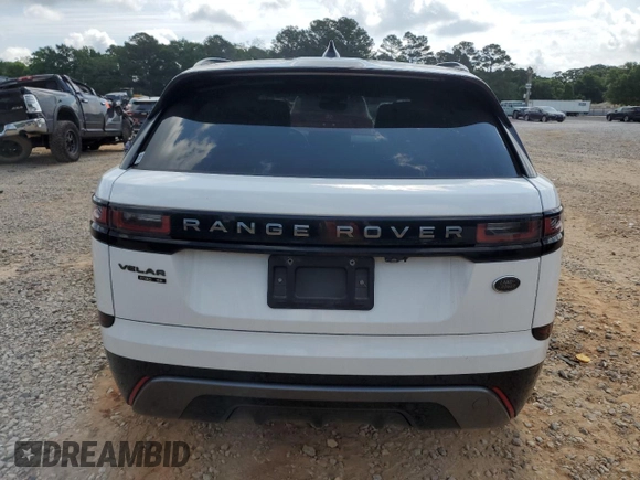 2018 Land Rover Range Rover Velar R-Dynamic SE with VIN SALYL2RN7JA748009, listed as a Copart auction lot 54341895 with 107,514 mi miles and Non repairable. Bid and sale history available at DreamBid. Image 6.