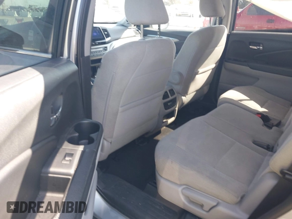 2016 Honda Pilot EX with VIN 5FNYF5H33GB033082, listed as a IAAI auction lot 41699662 with 98,799 mi miles. Bid and sale history available at carsss.com. Image 8.