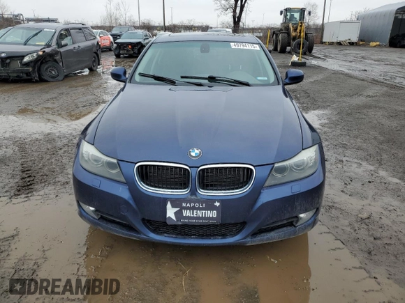 2011 BMW 3 Series 328i xDrive with VIN WBAPK7C50BF087047, listed as a Copart auction lot 49794115 with 0 mi miles and Salvage Title. Bid and sale history available at carsss.com. Image 5.