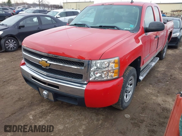 2010 Chevrolet Silverado 1500 LS with VIN 1GCSCREA7AZ201011, listed as a IAAI auction lot 41448280 with 216,623 mi miles. Bid and sale history available at carsss.com. Image 2.