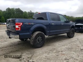 2020 Ford F-150 XL with VIN 1FTEW1E57LFA26918, listed as a Copart auction lot 57839875 with 91,703 mi miles and Salvage title. Bid and sale history available at DreamBid. Image 3.