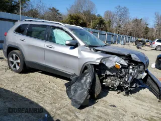2019 Jeep Cherokee Limited z VIN 1C4PJMDX5KD282318, wystawiony jako Copart lot #46144975 z przebiegiem 80 545 mil mil oraz Szkoda całkowita • Salvage title. Historia ofert i sprzedaży dostępna na DreamBid. Obrazek 4.