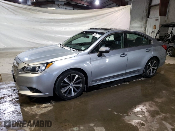 2017 Subaru Legacy Limited with VIN 4S3BNEN67H3010183, listed as a Copart auction lot 43269285 with 64,106 mi miles and Salvage Title. Bid and sale history available at carsss.com. Image 1.