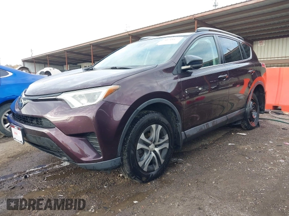 2017 Toyota RAV4 LE with VIN 2T3BFREV9HW600006, listed as a IAAI auction lot 40718177 with 122,119 mi miles. Bid and sale history available at carsss.com. Image 18.