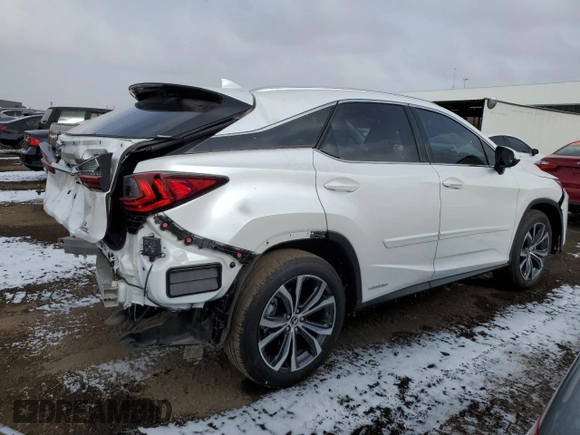 2022 Lexus RX with VIN 2T2HGMDA0NC079865, listed as a Copart auction lot 67301372 with 6,475 mi miles. Bid and sale history available at carsss.com. Image 3.