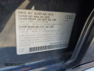 2018 Audi A4 allroad Premium Plus with VIN WA18NAF46JA157817, listed as a Copart auction lot 50529734 with 84,469 mi miles. Bid and sale history available at carsss.com. Image 13.