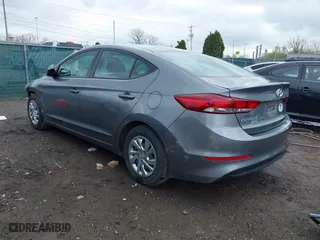 2018 Hyundai Elantra SE with VIN KMHD74LF3JU659748, listed as a IAAI auction lot 41971050 with 124,851 mi miles. Bid and sale history available at carsss.com. Image 3.