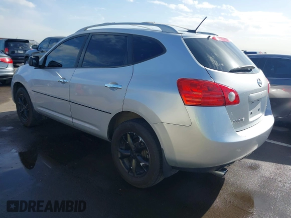 2010 Nissan Rogue S with VIN JN8AS5MT9AW504159, listed as a IAAI auction lot 41952590 with 238,216 mi miles and . Bid and sale history available at carsss.com. Image 3.