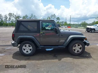 2016 Jeep Wrangler Black Bear with VIN 1C4AJWAGXGL258874, listed as a IAAI auction lot 42497153 with 93,294 mi miles and . Bid and sale history available at DreamBid. Image 13.