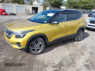 2021 Kia Seltos S with VIN KNDEU2AA7M7123952, listed as a IAAI auction lot 41864994 with 82,413 mi miles and . Bid and sale history available at DreamBid. Image 19.