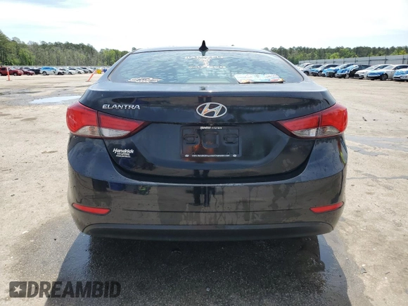 2015 Hyundai Elantra SE z VIN 5NPDH4AE2FH556513, wystawiony jako Copart lot #56348795 z przebiegiem 167 784 mil mil oraz Szkoda całkowita • Salvage title. Historia ofert i sprzedaży dostępna na DreamBid. Obrazek 6.