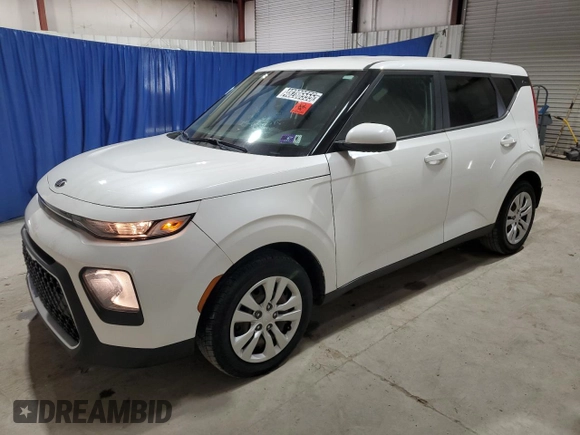 2020 Kia Soul LX with VIN KNDJ23AU4L7052633, listed as a Copart auction lot 48286555 with 69,758 mi miles and Clean Title. Bid and sale history available at carsss.com. Image 1.
