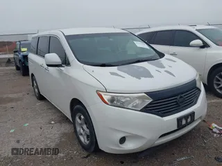 2014 Nissan Quest SV z VIN JN8AE2KP9E9102433, wystawiony jako IAAI lot #42159688 z przebiegiem 151 223 mil mil oraz . Historia ofert i sprzedaży dostępna na DreamBid. Obrazek 1.