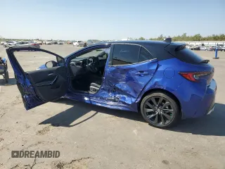 2024 Toyota Corolla Hatchback XSE with VIN JTNC4MBEXR3232288, listed as a Copart auction lot 68864284 with 6,114 mi miles and Salvage Title. Bid and sale history available at carsss.com. Image 2.