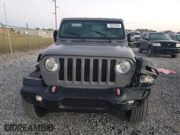 2023 Jeep Wrangler Sport with VIN 1C4HJXDN6PW562491, listed as a Copart auction lot 78252204 with 32,409 mi miles and Salvage Title. Bid and sale history available at DreamBid. Image 5.
