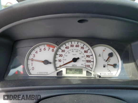 2005 Toyota Corolla CE with VIN 2T1BR32E65C461502, listed as a Copart auction lot 53174275 with 134,136 mi miles and Salvage Title. Bid and sale history available at DreamBid. Image 9.