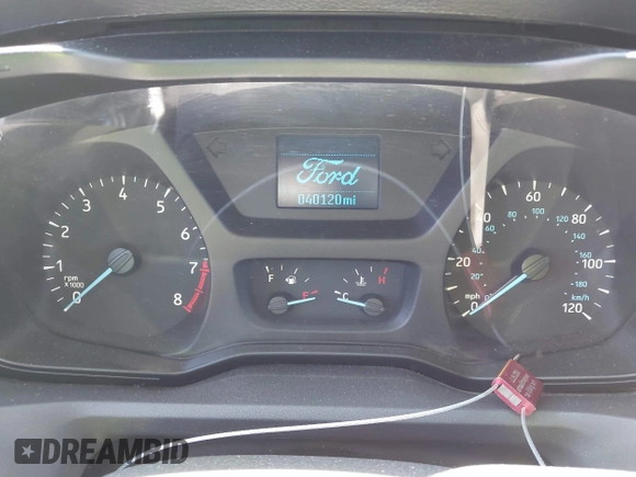 2019 Ford Transit z VIN 1FTBW3XM5KKA49493, wystawiony jako IAAI lot #42608570 z przebiegiem 40 120 mil mil oraz . Historia ofert i sprzedaży dostępna na DreamBid. Obrazek 7.