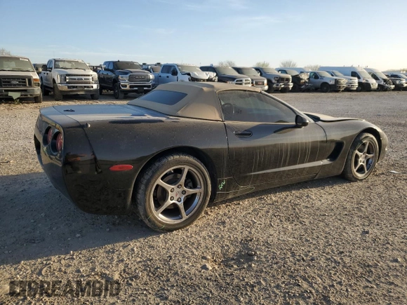 2002 Chevrolet Corvette with VIN 1G1YY32G125109959, listed as a Copart auction lot 48794315 with 34,937 mi miles and Salvage Title. Bid and sale history available at carsss.com. Image 3.