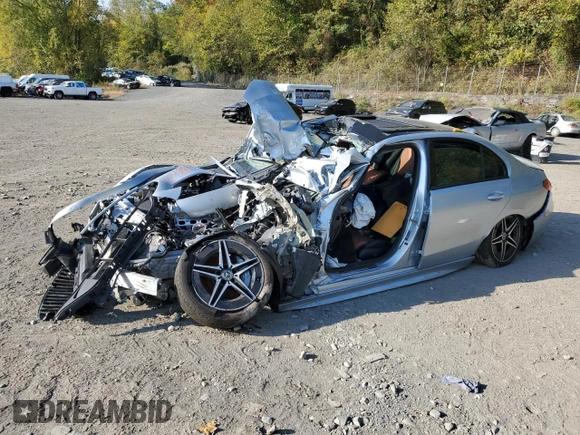 2022 Mercedes-Benz C 300 with VIN W1KAF4HB9NR010440, listed as a Copart auction lot 73680684 with Not Provided miles and Non Repairable. Bid and sale history available at DreamBid. Image 1.