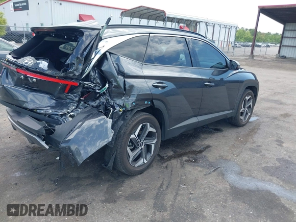 2023 Hyundai Tucson Limited with VIN 5NMJECAE9PH168750, listed as a IAAI auction lot 42017938 with 34,788 mi miles and . Bid and sale history available at carsss.com. Image 4.