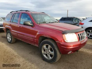 2003 Jeep Grand Cherokee Limited with VIN 1J4GW58N23C616404, listed as a Copart auction lot 80310244 with 277,710 mi miles and Clean Title. Bid and sale history available at carsss.com. Image 4.