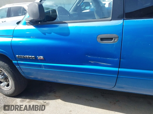 1999 Dodge 1500 with VIN 3B7HC12Y5XG133491, listed as a IAAI auction lot 41911213 with 131,529 mi miles and . Bid and sale history available at DreamBid. Image 6.
