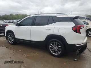 2022 GMC Terrain SLT with VIN 3GKALVEV0NL113829, listed as a Copart auction lot 53702325 with 52,810 mi miles and Salvage title. Bid and sale history available at DreamBid. Image 2.