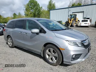 2018 Honda Odyssey EX-L z VIN 5FNRL6H72JB099281, wystawiony jako Copart lot #53515425 z przebiegiem 137 493 mil mil oraz Szkoda całkowita • Salvage title. Historia ofert i sprzedaży dostępna na DreamBid. Obrazek 4.