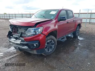 2021 Chevrolet Colorado 2WD Z71 with VIN 1GCGSDEN0M1107165, listed as a IAAI auction lot 42211981 with 115,906 mi miles and . Bid and sale history available at DreamBid. Image 2.