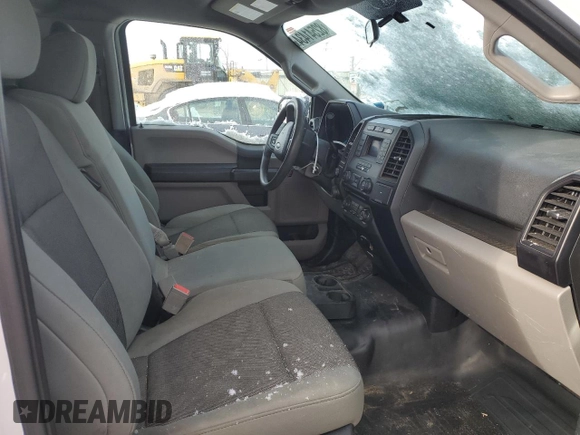 2018 Ford F-150 XL with VIN 1FTMF1E57JKD40343, listed as a Copart auction lot 82541434 with 140,533 mi miles and Salvage Title. Bid and sale history available at carsss.com. Image 10.