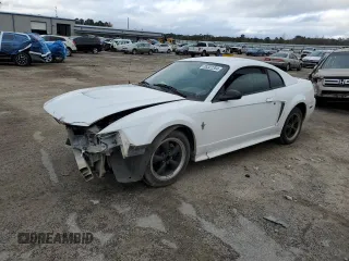 2003 Ford Mustang Standard with VIN 1FAFP404X3F327058, listed as a Copart auction lot 85322354 with 0 mi miles and Salvage Title. Bid and sale history available at carsss.com. Image 1.