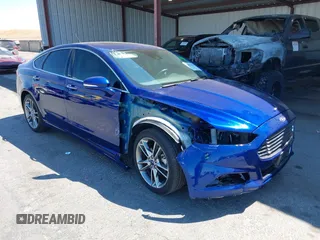 2016 Ford Fusion Titanium with VIN 3FA6P0K96GR357006, listed as a IAAI auction lot 39820940 with 24,898 mi miles. Bid and sale history available at carsss.com. Image 1.